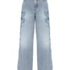 Alchemy Applique Relaxed Flare Sea Foam Online Alchemy Applique Relaxed Flare Sea Foam Online