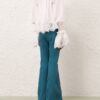 Alchemy Shirred Blouse Ivory Online Alchemy Shirred Blouse Ivory Online