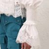 Alchemy Shirred Blouse Ivory Online Alchemy Shirred Blouse Ivory Online