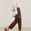 Alchemy Shirred Blouse Ivory Online Alchemy Shirred Blouse Ivory Online