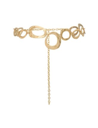 Alight Rounded Chain Belt Gold Online