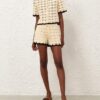 Aster Crochet Short Cream/Black Online Aster Crochet Short Cream/Black Online