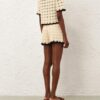 Aster Crochet Short Cream/Black Online Aster Crochet Short Cream/Black Online