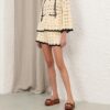 Aster Crochet Short Cream/Black Online Aster Crochet Short Cream/Black Online