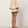 Aster Crochet Tunic Top Cream/Black Online Aster Crochet Tunic Top Cream/Black Online