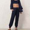 Aster Denim Frill Top Ink Online Aster Denim Frill Top Ink Online