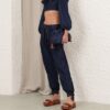 Aster Denim Frill Top Ink Online Aster Denim Frill Top Ink Online