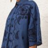 Aster Embroidered Denim Shirt Railway Blue Online Aster Embroidered Denim Shirt Railway Blue Online