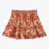 Aster Kids Bubble Hem Skirt Pink Paisley Floral Online Aster Kids Bubble Hem Skirt Pink Paisley Floral Online