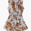 Aster Kids Flip Dress Blue Jacobean Online Aster Kids Flip Dress Blue Jacobean Online