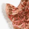 Aster Kids Frill Sleeve Top Pink Paisley Floral Online Aster Kids Frill Sleeve Top Pink Paisley Floral Online