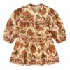 Aster Kids Quilted Dress Cream Jacobean Online Aster Kids Quilted Dress Cream Jacobean Online