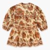 Aster Kids Quilted Dress Cream Jacobean Online Aster Kids Quilted Dress Cream Jacobean Online