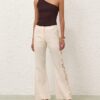 Awaken Embroidered Pant Cream Online Awaken Embroidered Pant Cream Online