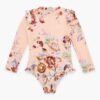 Awaken Kids Long Sleeve 1Pc Guava Floral Multi Online Awaken Kids Long Sleeve 1Pc Guava Floral Multi Online