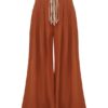 Awaken Wide Leg Pant Cinnamon Online Awaken Wide Leg Pant Cinnamon Online