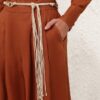 Awaken Wide Leg Pant Cinnamon Online Awaken Wide Leg Pant Cinnamon Online