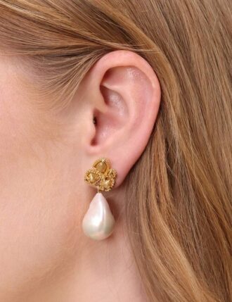 Bloom Earrings Aquamarine Online Bloom Earrings Aquamarine Online