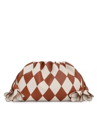 Cloud 91 Medium Clutch Milk/Pecan Online Cloud 91 Medium Clutch Milk/Pecan Online