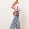 Cloud 91 Medium Clutch Milk/Pecan Online Cloud 91 Medium Clutch Milk/Pecan Online