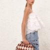 Cloud 91 Medium Clutch Milk/Pecan Online Cloud 91 Medium Clutch Milk/Pecan Online