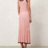 Contrast Rib Scoop Tank Soft Pink Multi Online Contrast Rib Scoop Tank Soft Pink Multi Online