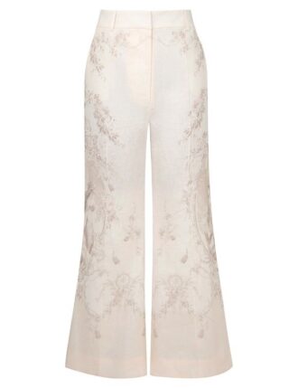 Cropped Flare Pant Mermaid Toile Online