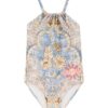 Daylight Kids Gathered 1Pc Bandana Floral Denim Online Daylight Kids Gathered 1Pc Bandana Floral Denim Online