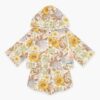 Daylight Kids Hooded Coverup Stamp Floral Cream Online Daylight Kids Hooded Coverup Stamp Floral Cream Online