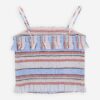 Daylight Kids Shirred Top Multi Stripe Online Daylight Kids Shirred Top Multi Stripe Online