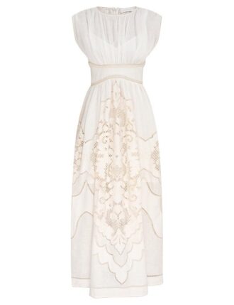 Daylight Waisted Dress Cream Online Daylight Waisted Dress Cream Online