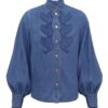 Denim Applique Shirt Bay Blue Online Denim Applique Shirt Bay Blue Online