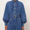 Denim Applique Shirt Bay Blue Online Denim Applique Shirt Bay Blue Online