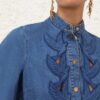 Denim Applique Shirt Bay Blue Online Denim Applique Shirt Bay Blue Online