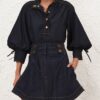 Denim Billow Shirt Night Sky Online Denim Billow Shirt Night Sky Online