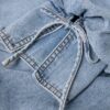 Denim Blouse Sea Foam Online Denim Blouse Sea Foam Online