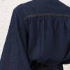 Denim Cargo Blouse Harbour Blue Online Denim Cargo Blouse Harbour Blue Online
