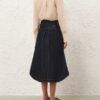 Denim Cargo Midi Skirt Night Sky Online Denim Cargo Midi Skirt Night Sky Online