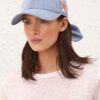 Denim Tie Cap Skylark Online Denim Tie Cap Skylark Online