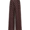 Dot Straight Pant Chocolate Dot Online Dot Straight Pant Chocolate Dot Online