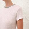 Embellished Tee Ivory Online Embellished Tee Ivory Online