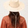 Embroidered Panama Natural/Multi Online Embroidered Panama Natural/Multi Online