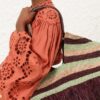 Goldentime Large Fringe Tote Burgundy Stripe Online Goldentime Large Fringe Tote Burgundy Stripe Online
