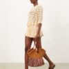 Goldentime Medium Fringe Tote Multico Mouline Online Goldentime Medium Fringe Tote Multico Mouline Online
