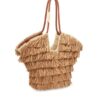 Goldentime Medium Fringe Tote Tan Fringe Stripe Online Goldentime Medium Fringe Tote Tan Fringe Stripe Online