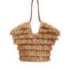 Goldentime Medium Fringe Tote Tan Fringe Stripe Online Goldentime Medium Fringe Tote Tan Fringe Stripe Online