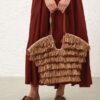 Goldentime Medium Fringe Tote Tan Fringe Stripe Online Goldentime Medium Fringe Tote Tan Fringe Stripe Online