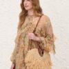 Goldentime Small Fringe Tote Natural Online Goldentime Small Fringe Tote Natural Online