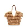 Goldentime Small Fringe Tote Tan Fringe Stripe Online Goldentime Small Fringe Tote Tan Fringe Stripe Online