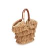 Goldentime Small Fringe Tote Tan Fringe Stripe Online Goldentime Small Fringe Tote Tan Fringe Stripe Online